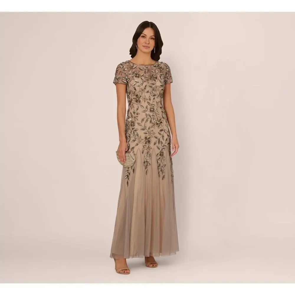 boutique bridesmaid dresses Satin V-neck Bridesmaid Dress Dusty Rose / 16